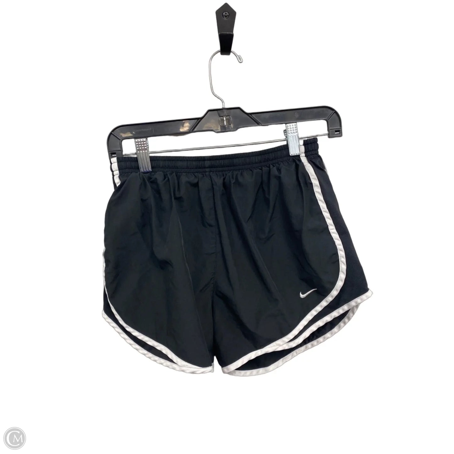 Athletic Shorts By Nike In Black & White, Size: M