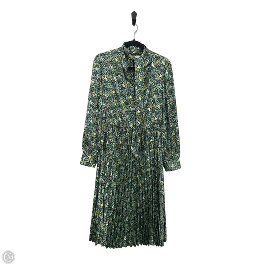 Dress Casual Midi By On 34th In Green & Pink, Size: M