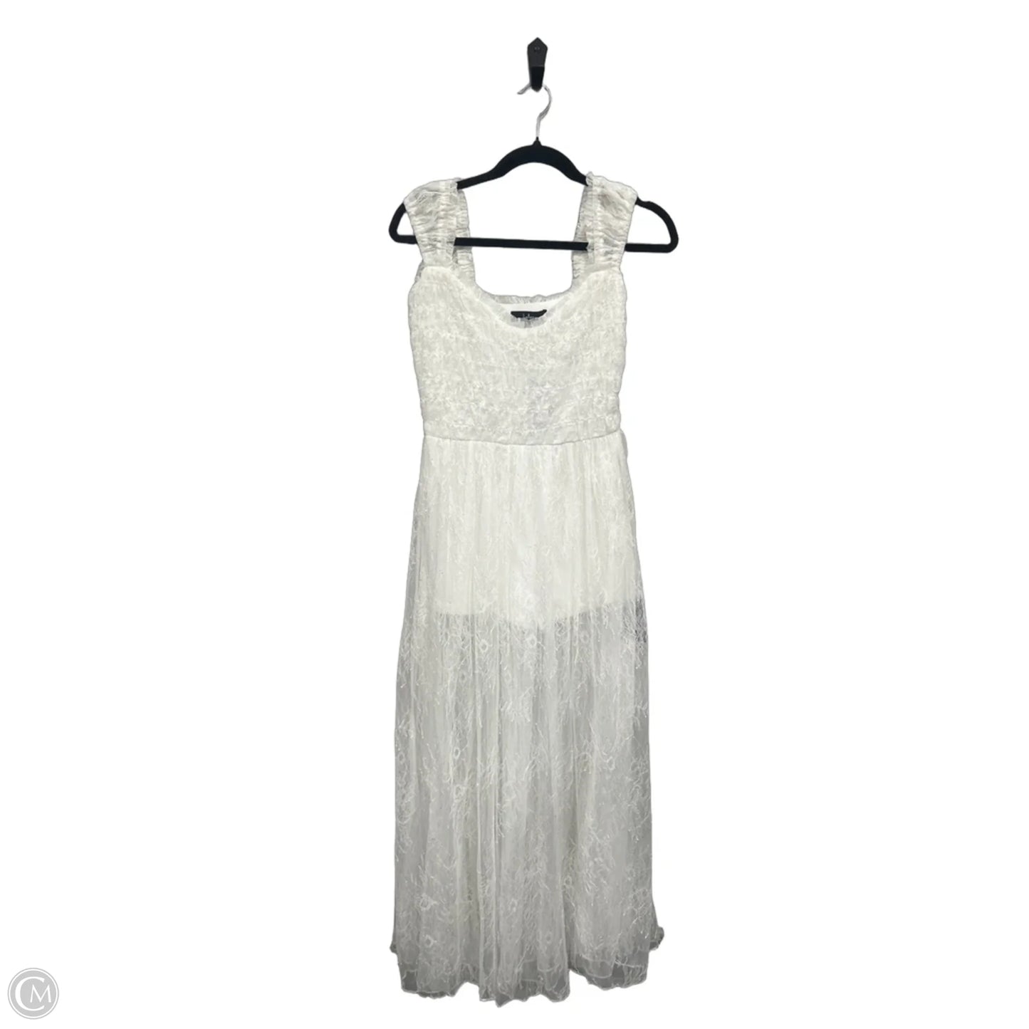 Dress Casual Maxi By Lulus In White, Size: S