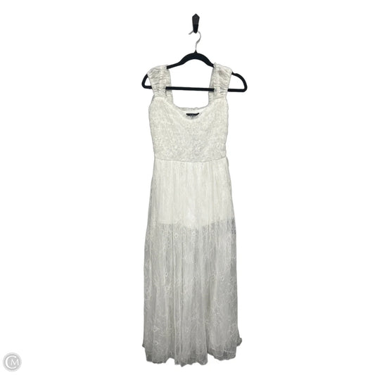 Dress Casual Maxi By Lulus In White, Size: S