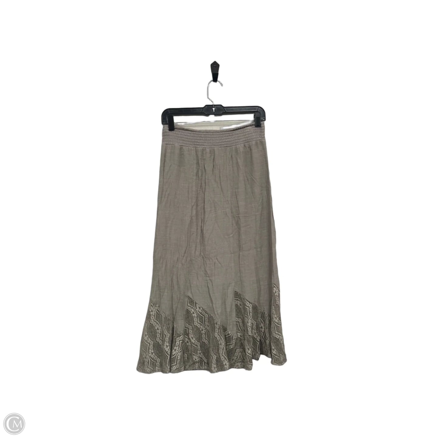 Skirt Midi By Apt 9 In Grey, Size: S