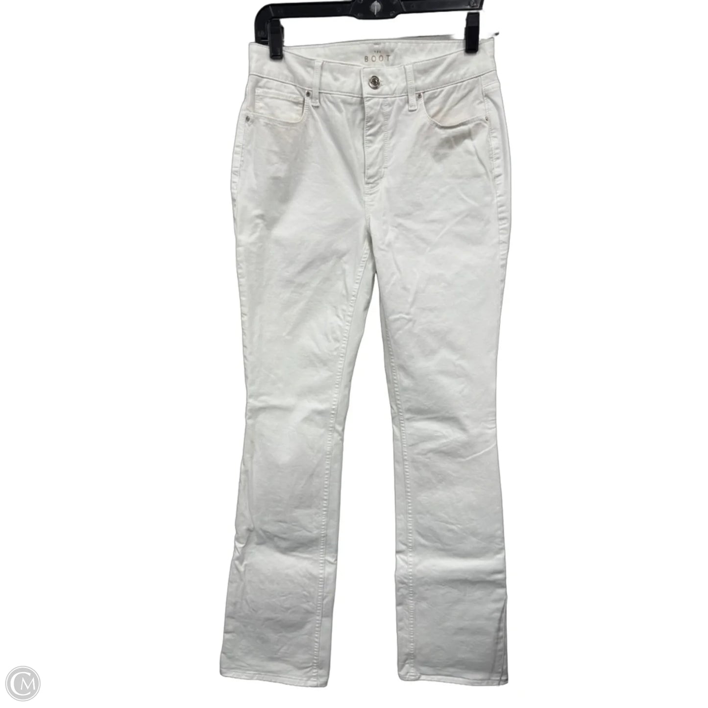 Jeans Boot Cut By White House Black Market In White, Size: 2