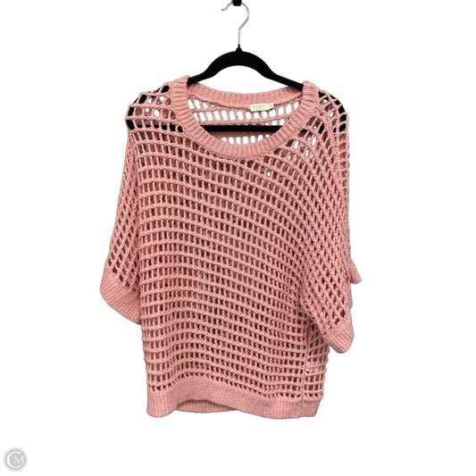Top Short Sleeve By Spartina In Pink, Size: Xxl