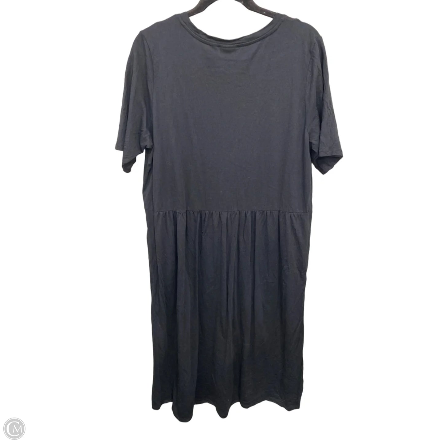 Dress Casual Midi By Logo In Black, Size: L