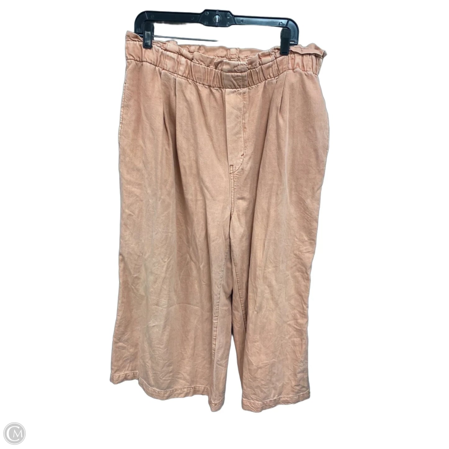 Pants Wide Leg By Pilcro In Peach, Size: Xl