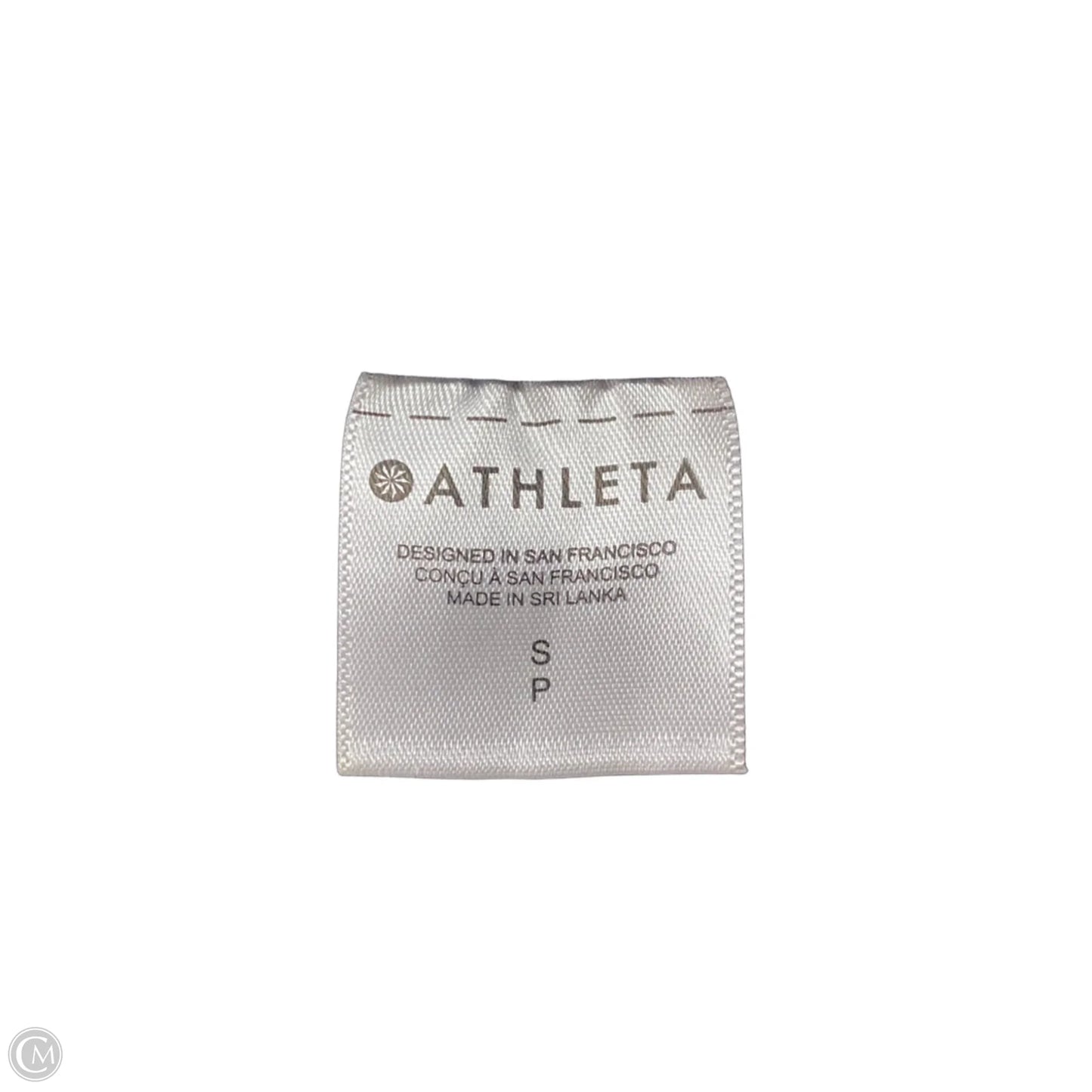 Top Sleeveless By Athleta In Grey, Size: S