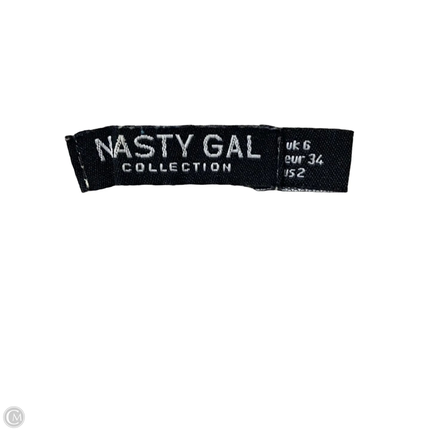 Dress Casual Short By Nasty Gal In Cream & Pink, Size: 2