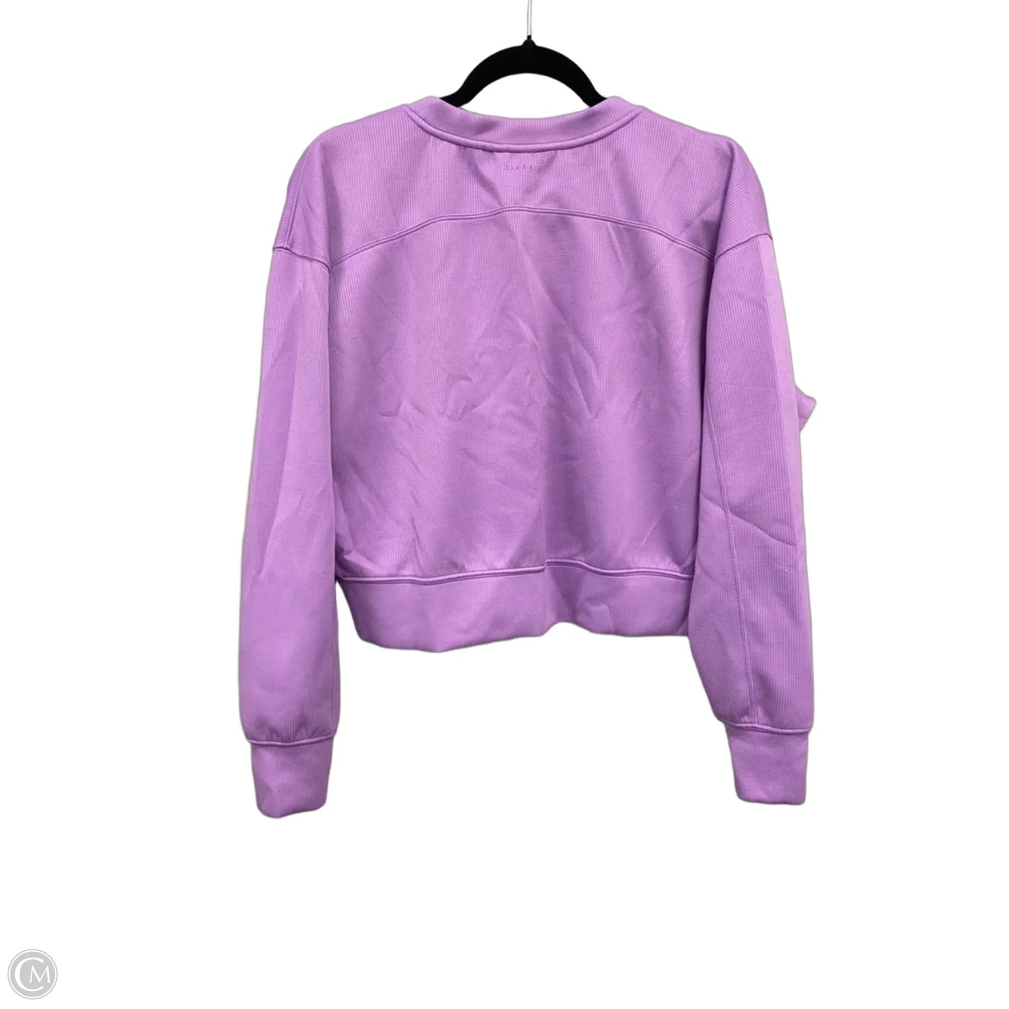 Athletic Top Long Sleeve Crewneck By Danskin In Purple, Size: L