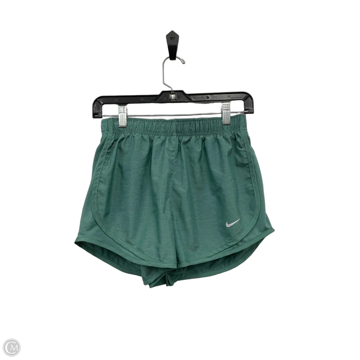 Athletic Shorts By Nike Apparel In Green, Size: S