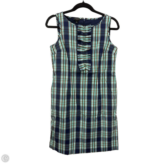 Dress Casual Short By Talbots In Blue & Green, Size: 4p