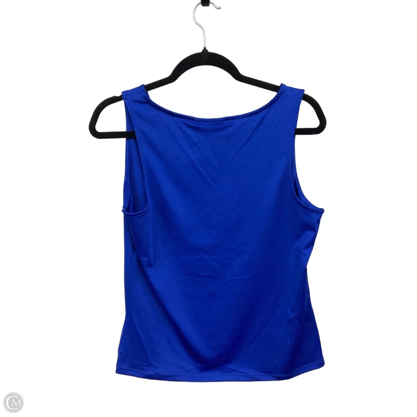 Top Sleeveless By Versona In Blue, Size: L
