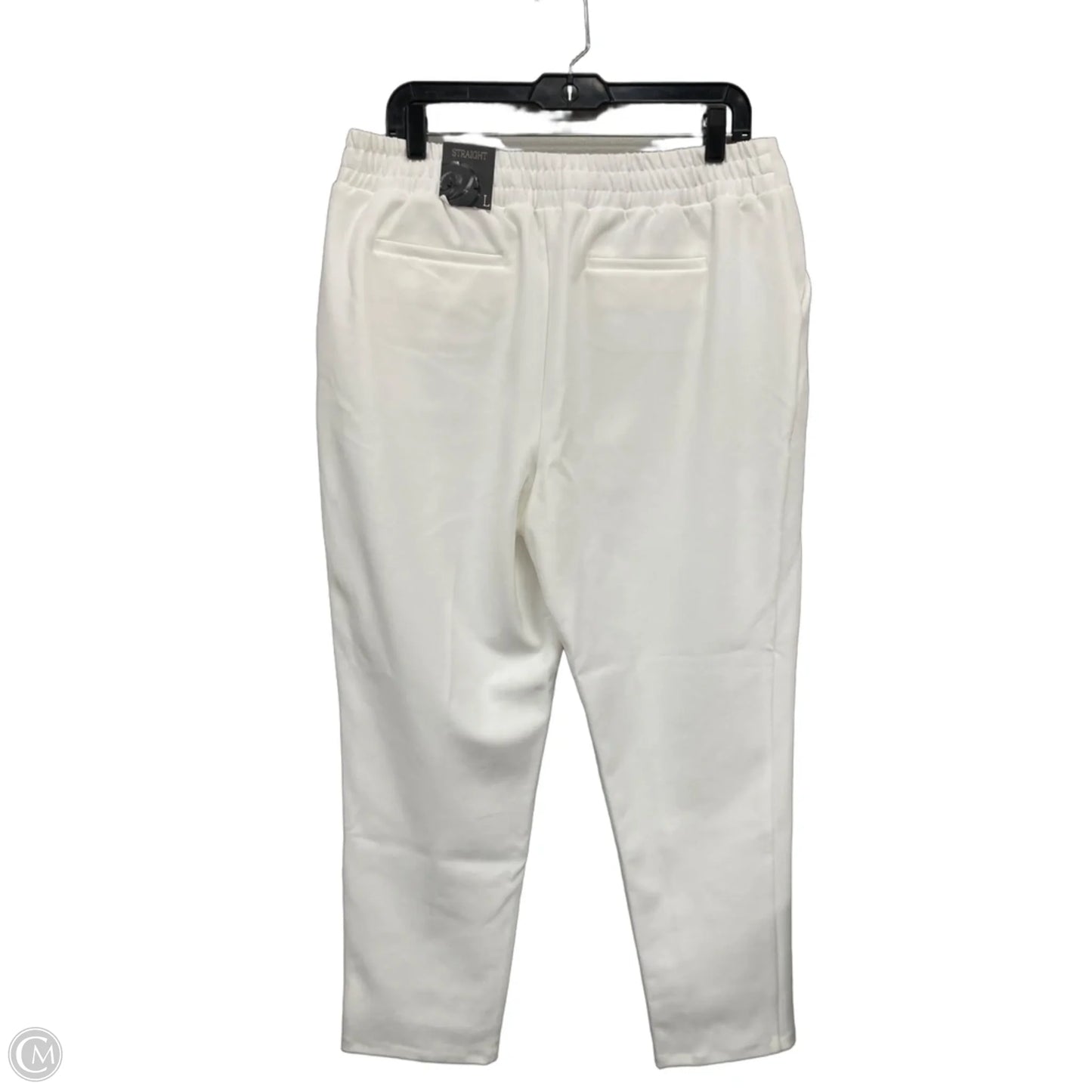 Pants Dress By Versona In White, Size: L