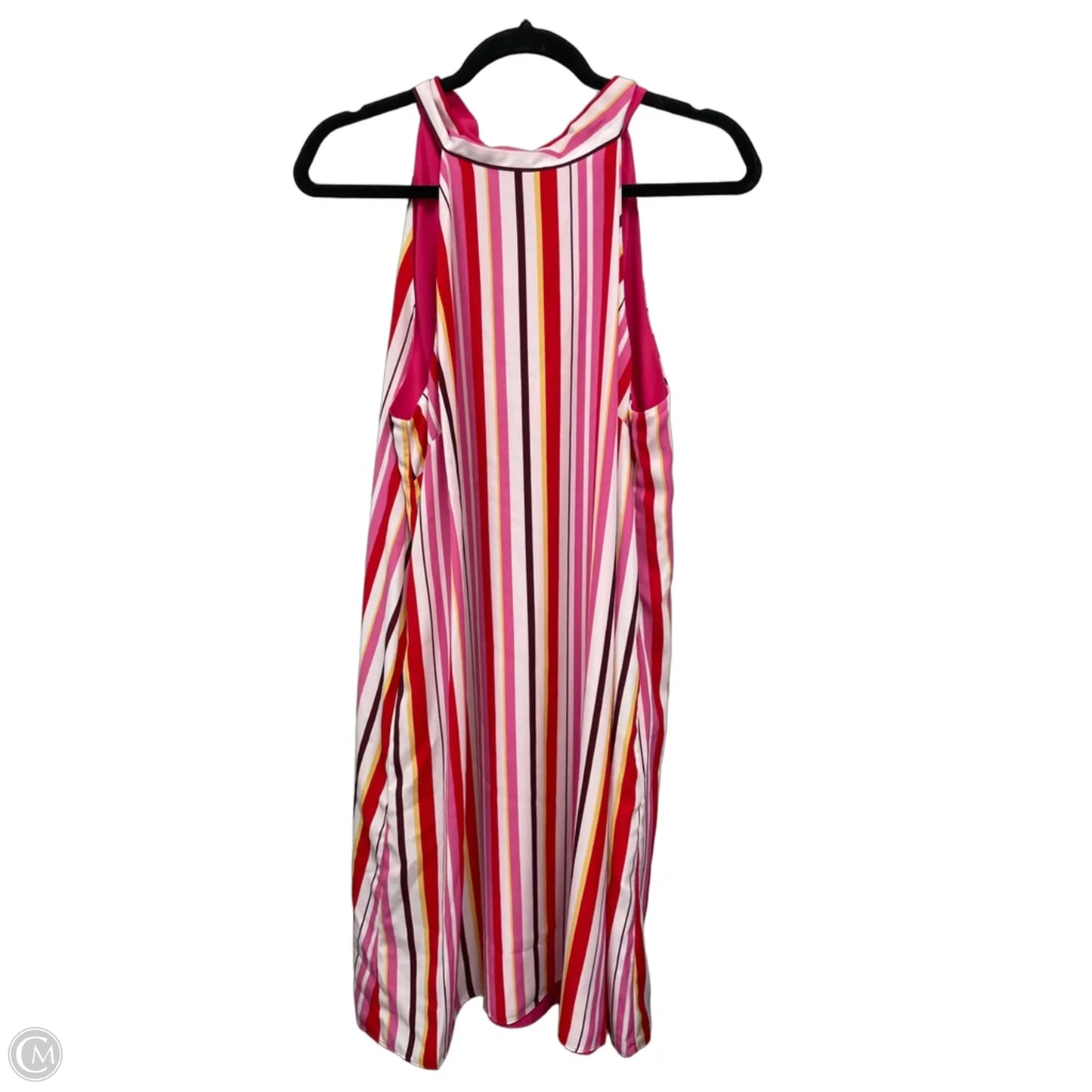 Dress Casual Short By Laundry In Pink & White, Size: 14