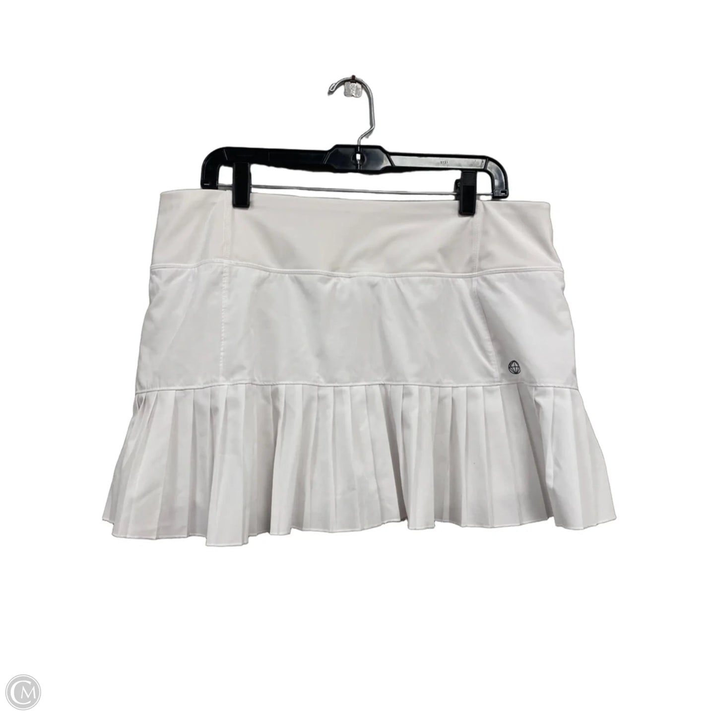 Athletic Skort By Mondetta In White, Size: Xl