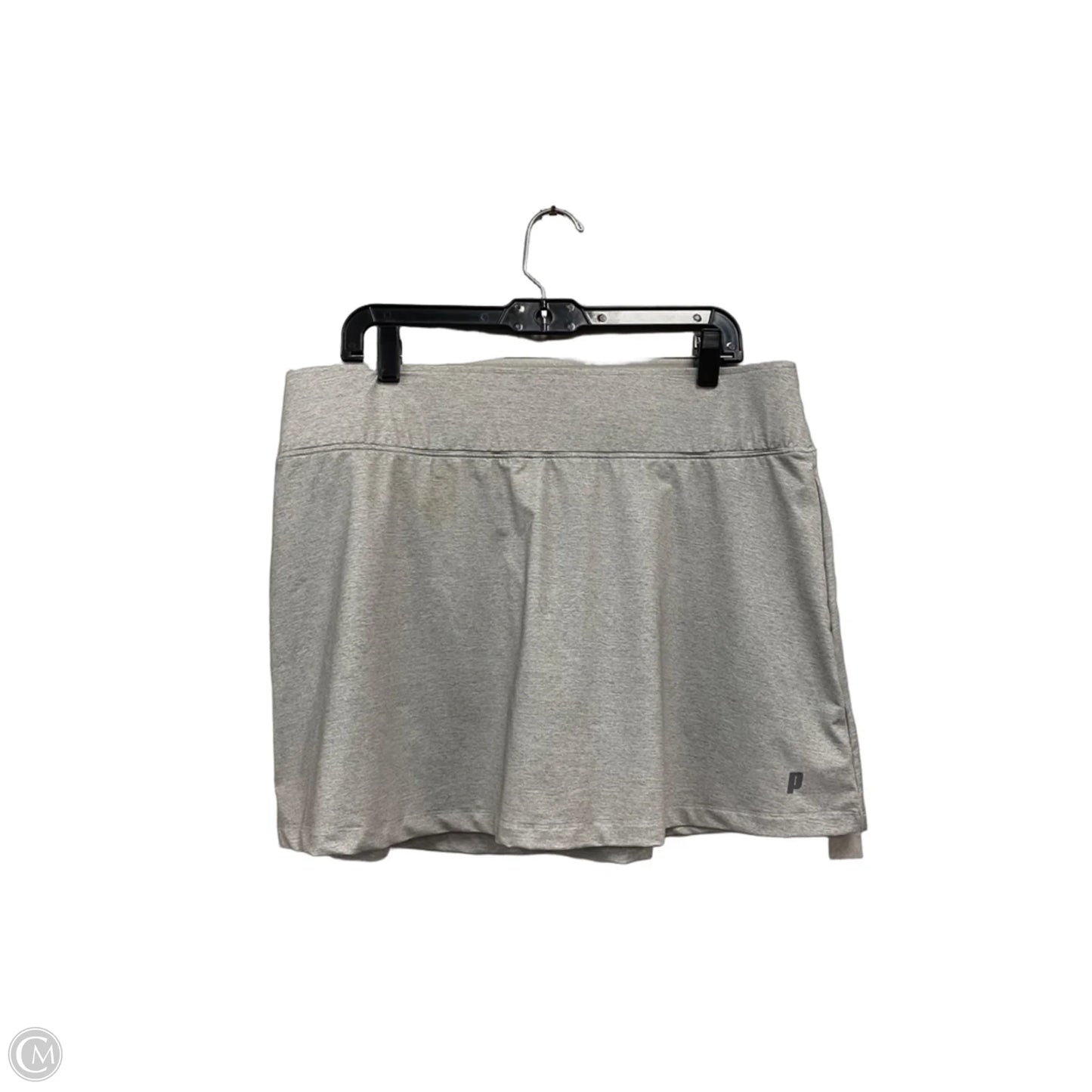 Athletic Skort By Prince In Grey, Size: Xl