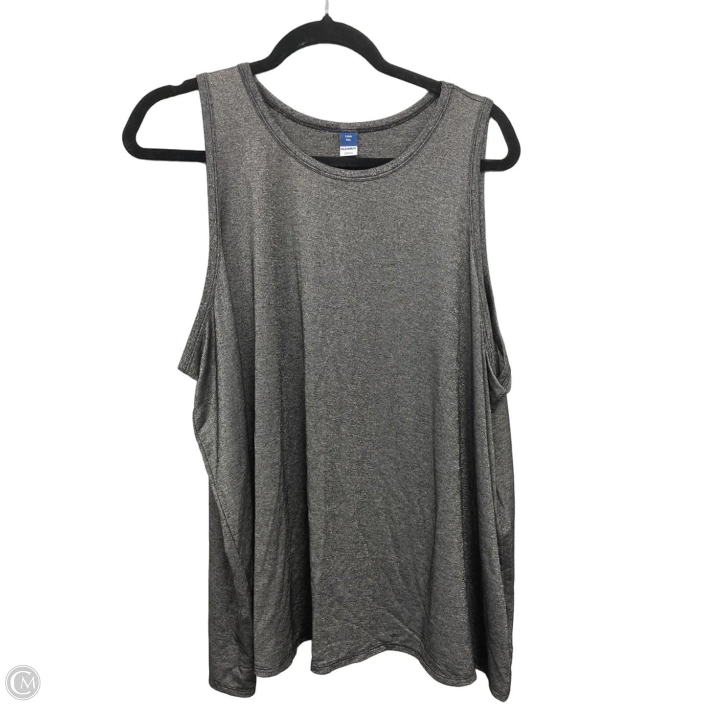 Top Sleeveless Basic By Old Navy In Grey, Size: Xxl