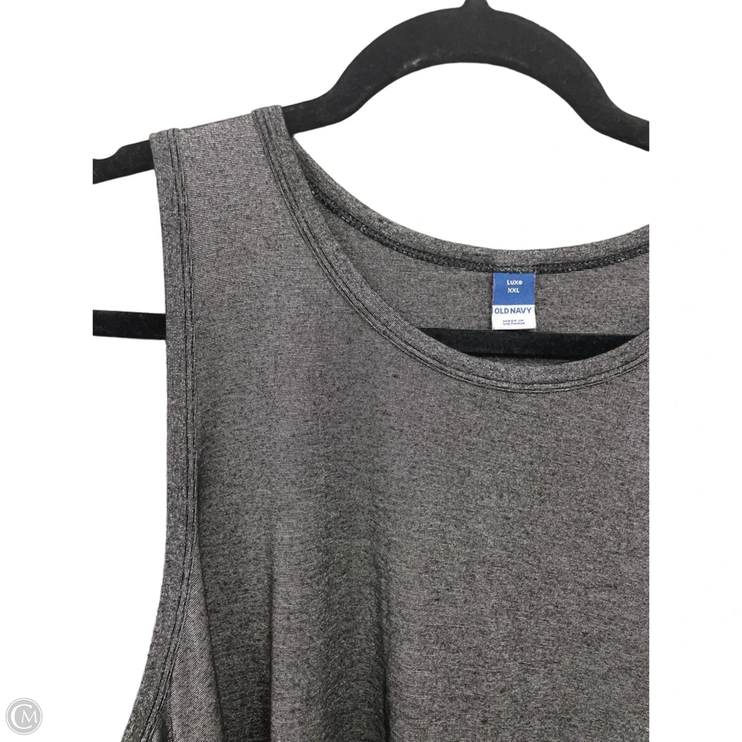 Top Sleeveless Basic By Old Navy In Grey, Size: Xxl