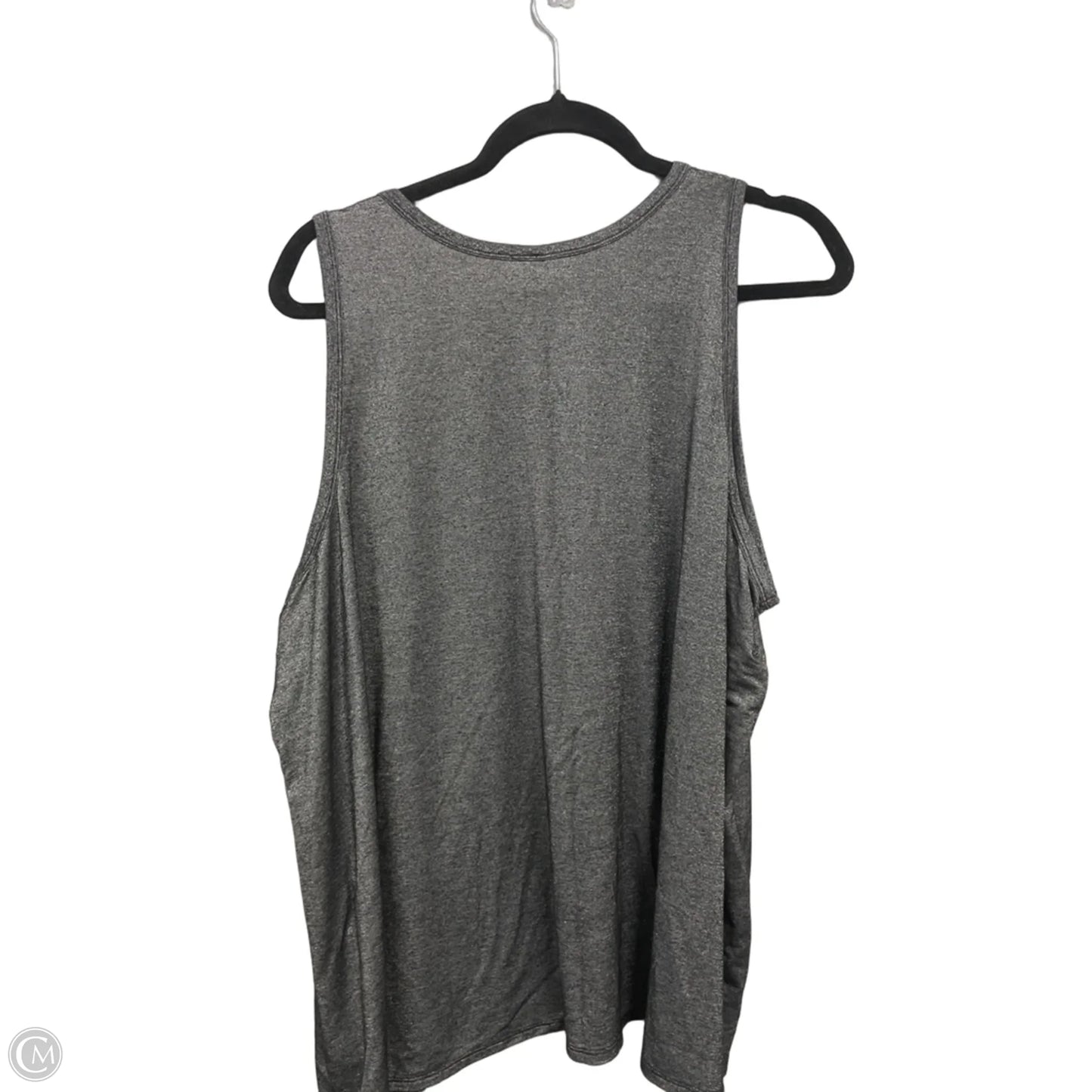 Top Sleeveless Basic By Old Navy In Grey, Size: Xxl