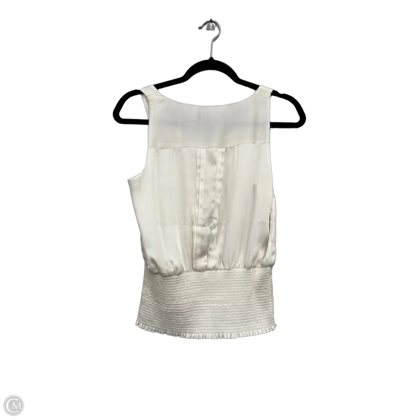 Blouse Sleeveless By White House Black Market In White, Size: S