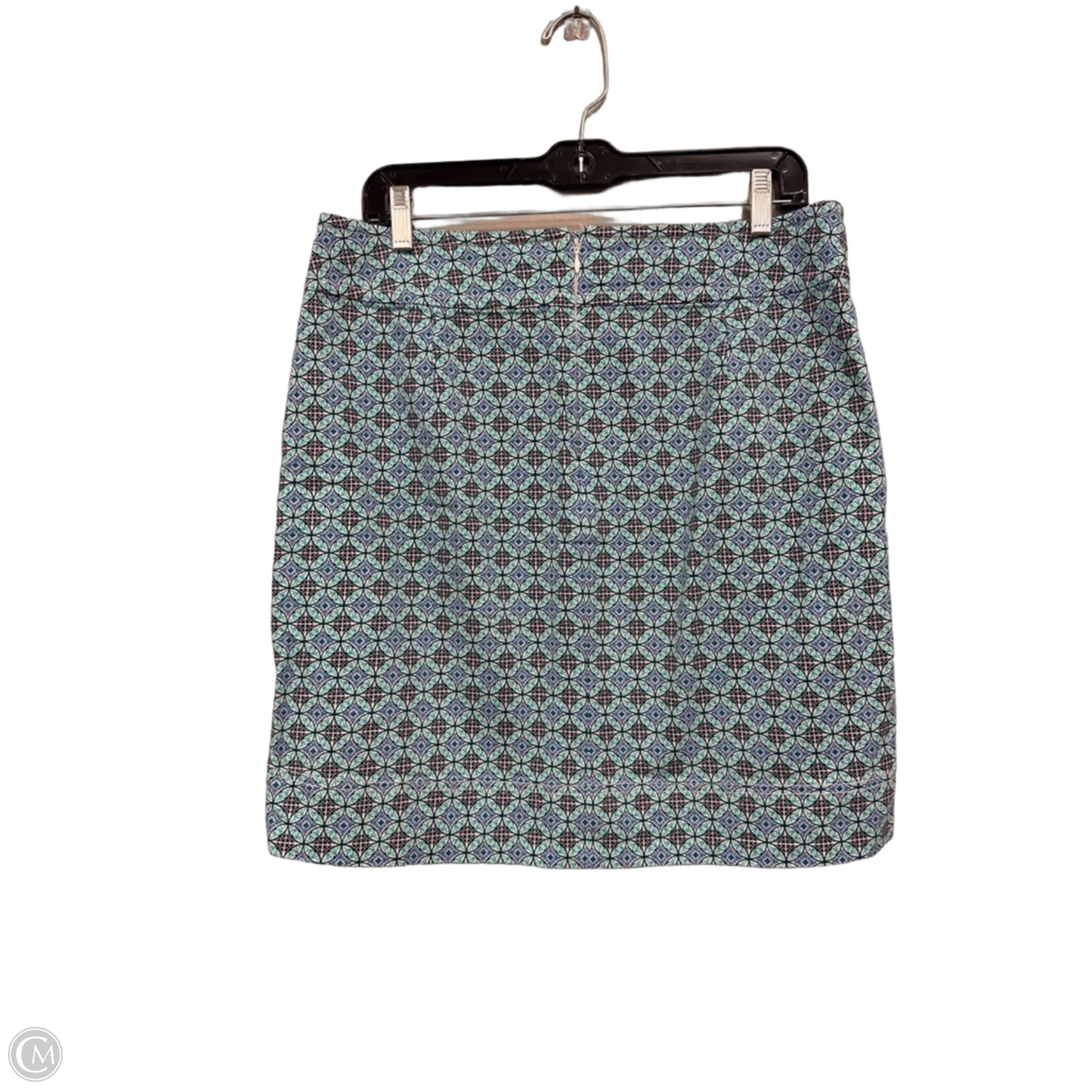 Skirt Mini & Short By Talbots In Blue & White, Size: 10