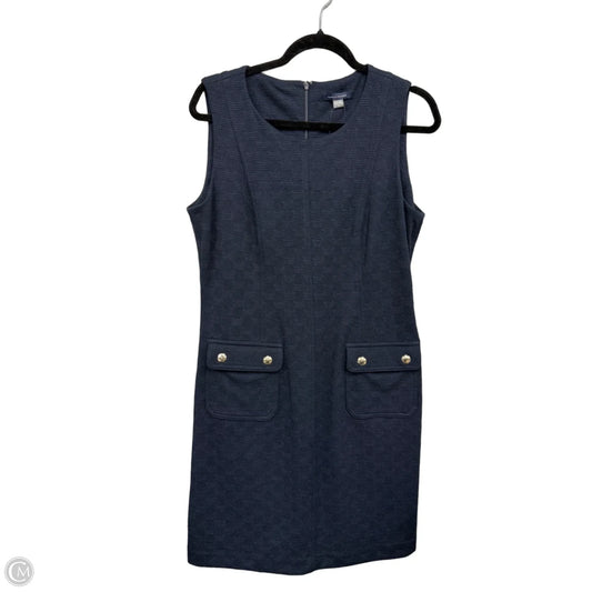 Dress Casual Midi By Tommy Hilfiger In Navy, Size: 12