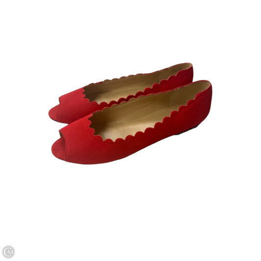 Shoes Flats By Vaneli In Red, Size: 9.5