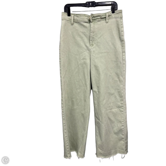 Pants Wide Leg By Oat In Green, Size: 12