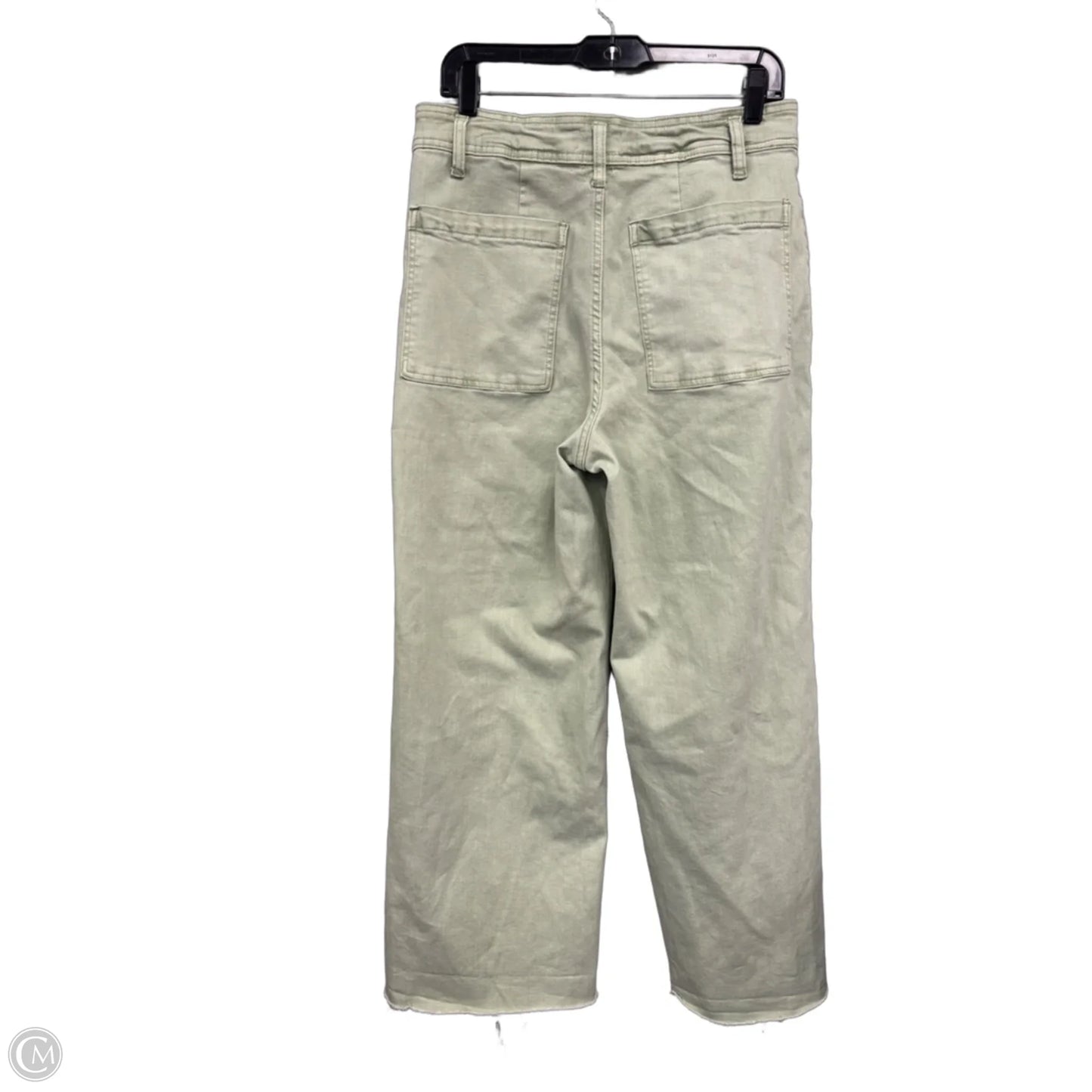 Pants Wide Leg By Oat In Green, Size: 12