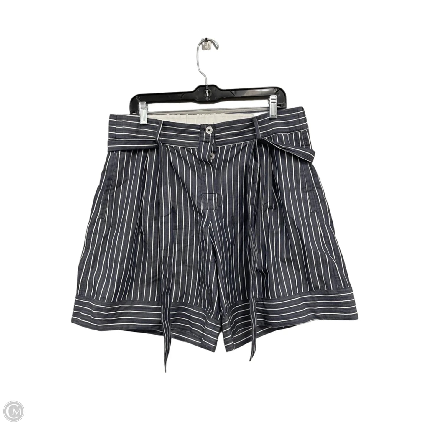 Shorts By Anthropologie In Blue & White, Size: M