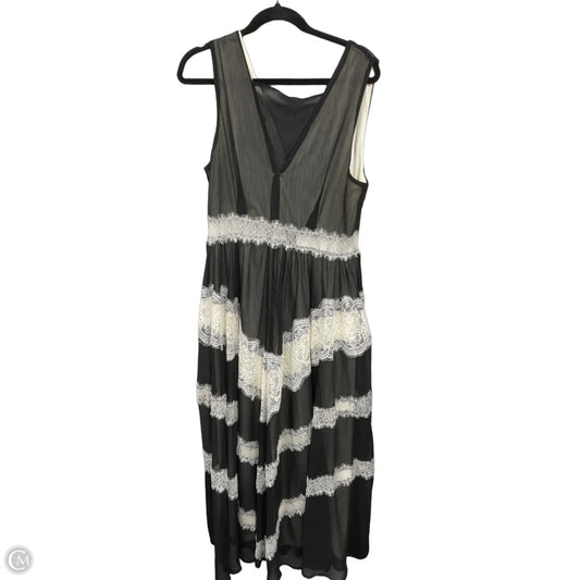 Dress Casual Maxi By Venus In Black & White, Size: 14