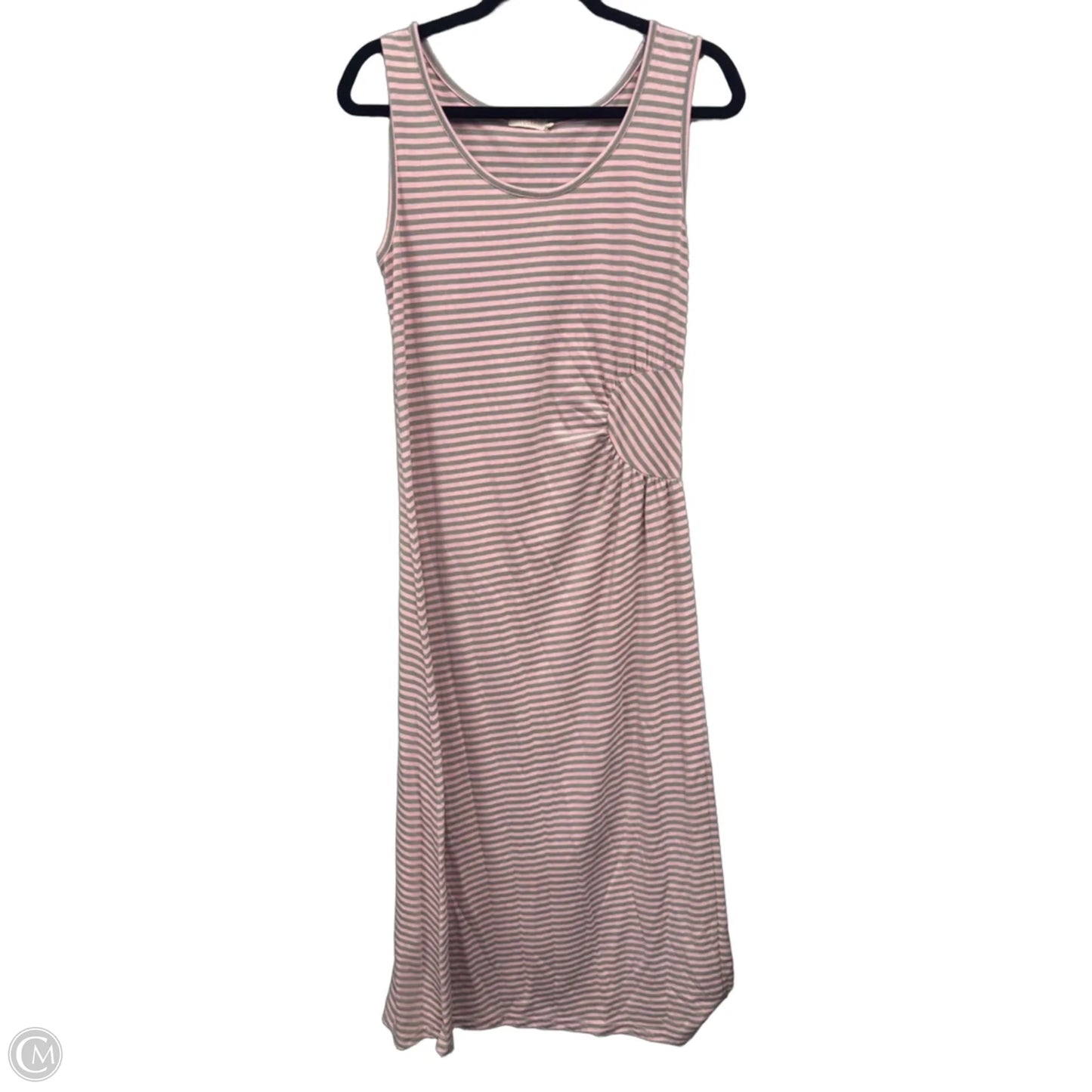 Dress Casual Maxi By Tulle In Grey & Pink, Size: L