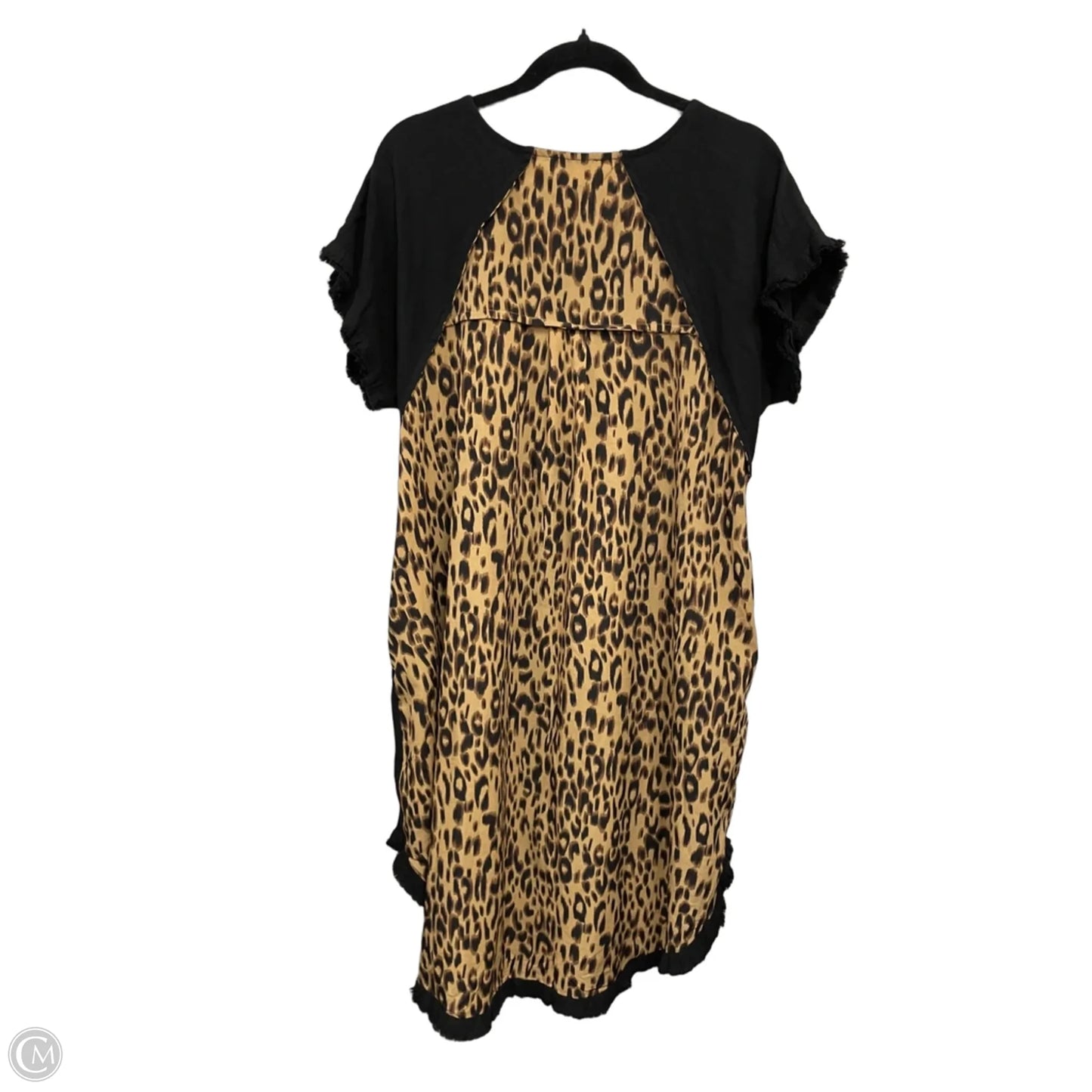 Dress Casual Midi By Umgee In Black & Brown, Size: Xl
