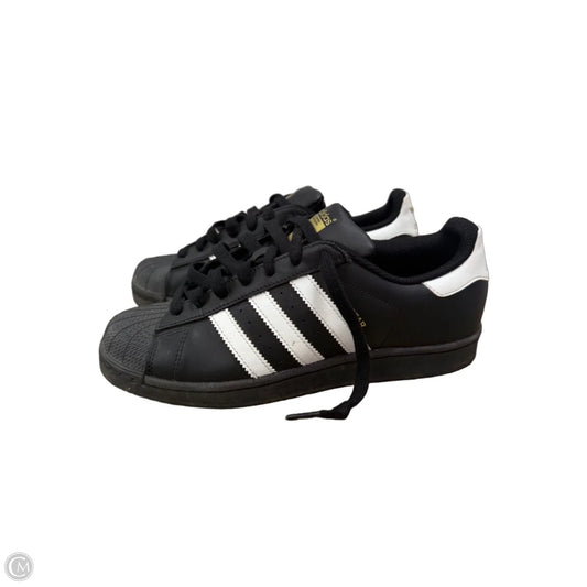 Shoes Sneakers By Adidas In Black & White, Size: 7.5