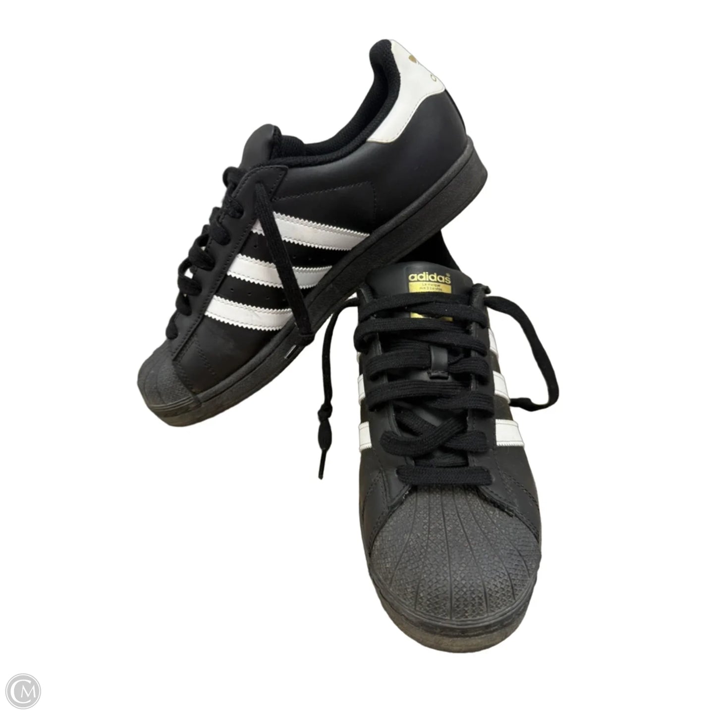 Shoes Sneakers By Adidas In Black & White, Size: 7.5
