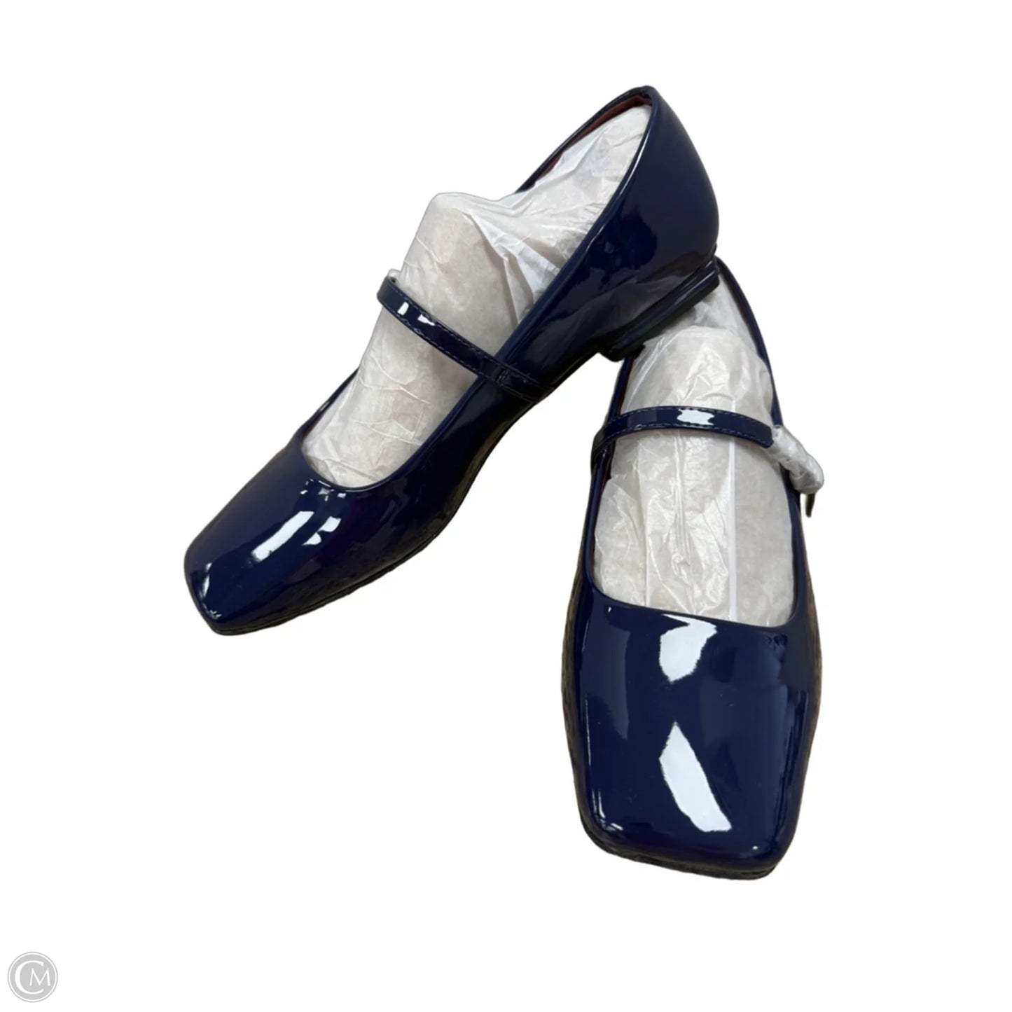 Shoes Flats By Franco Sarto In Blue, Size: 8.5