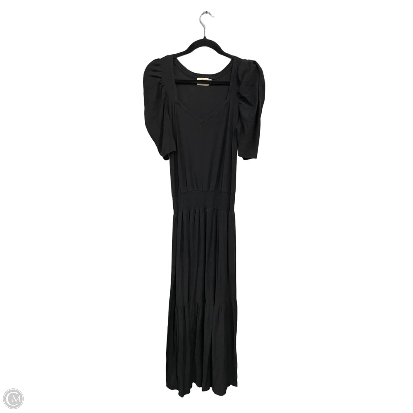 Dress Casual Maxi By Nation In Black, Size: S