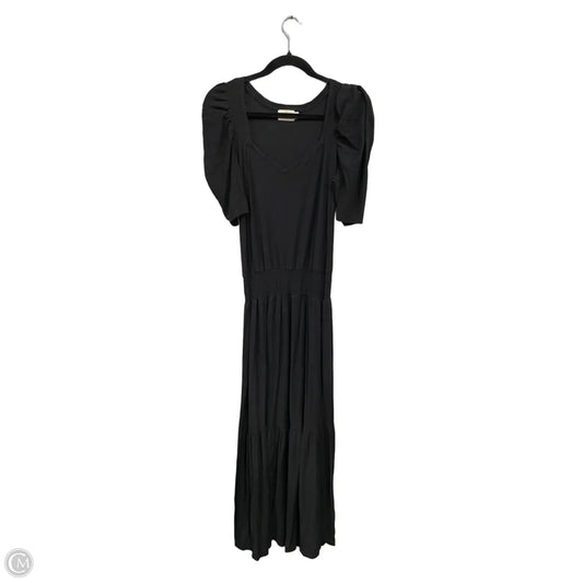 Dress Casual Maxi By Nation In Black, Size: S