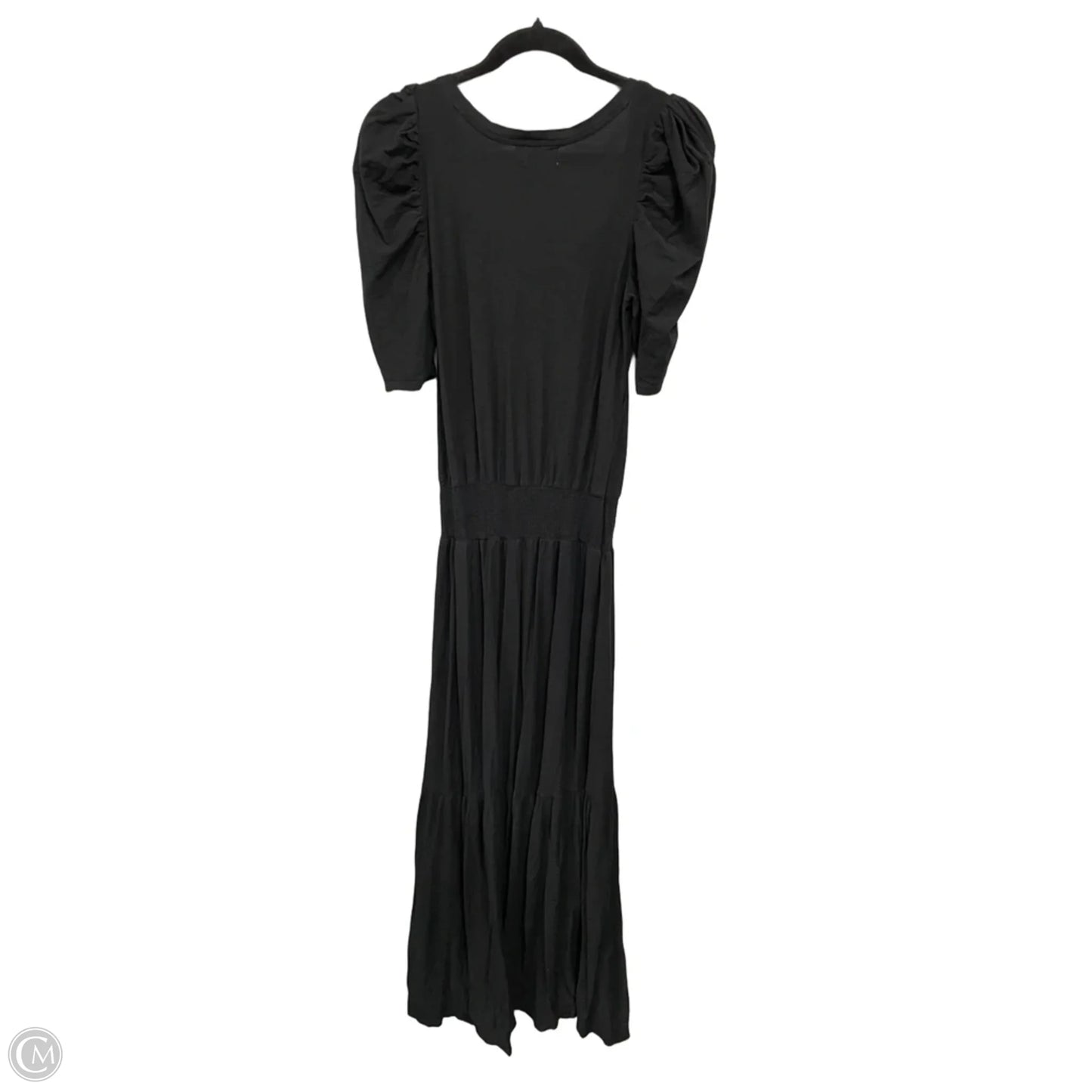 Dress Casual Maxi By Nation In Black, Size: S