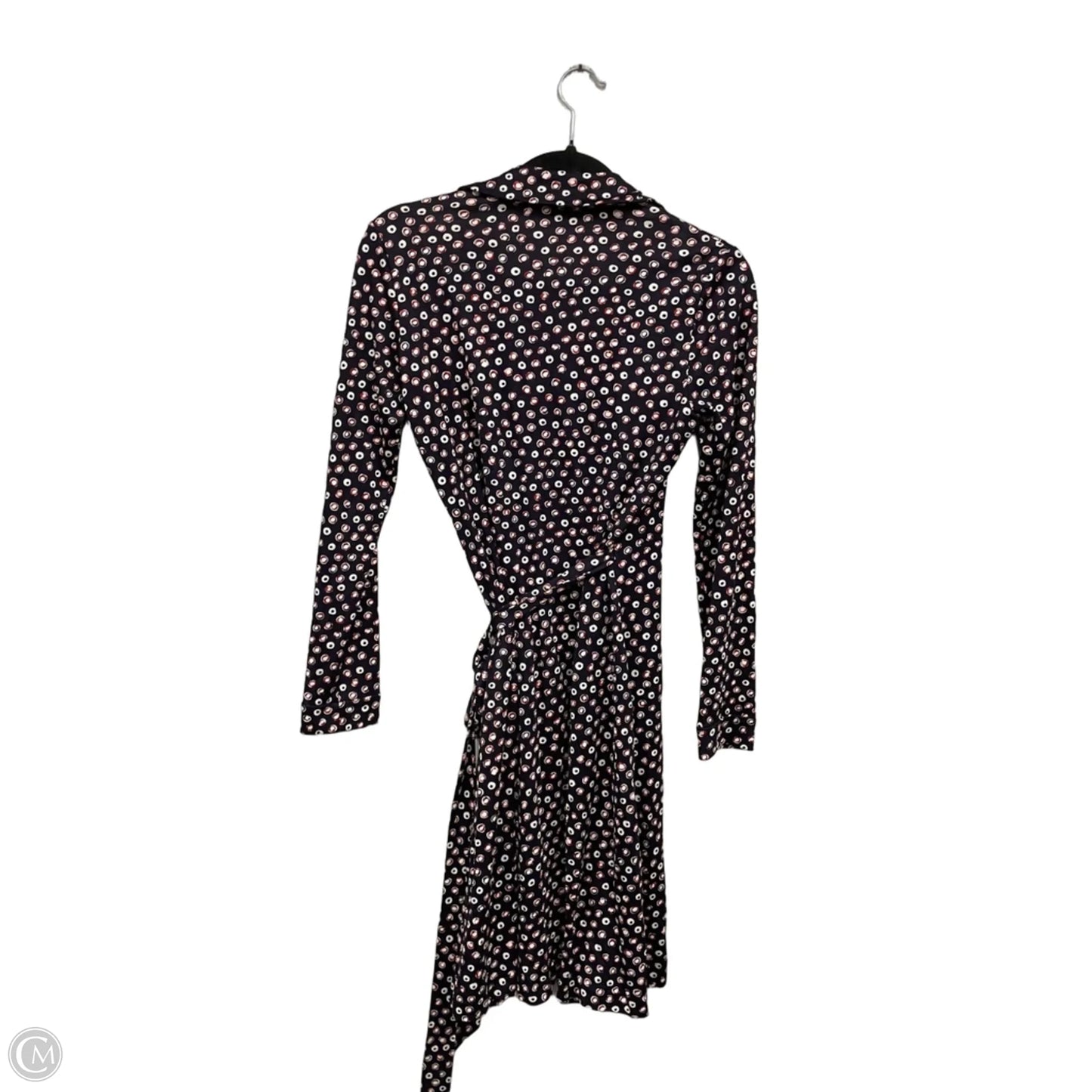 Dress Designer By Diane Von Furstenberg In Blue & White, Size: 4