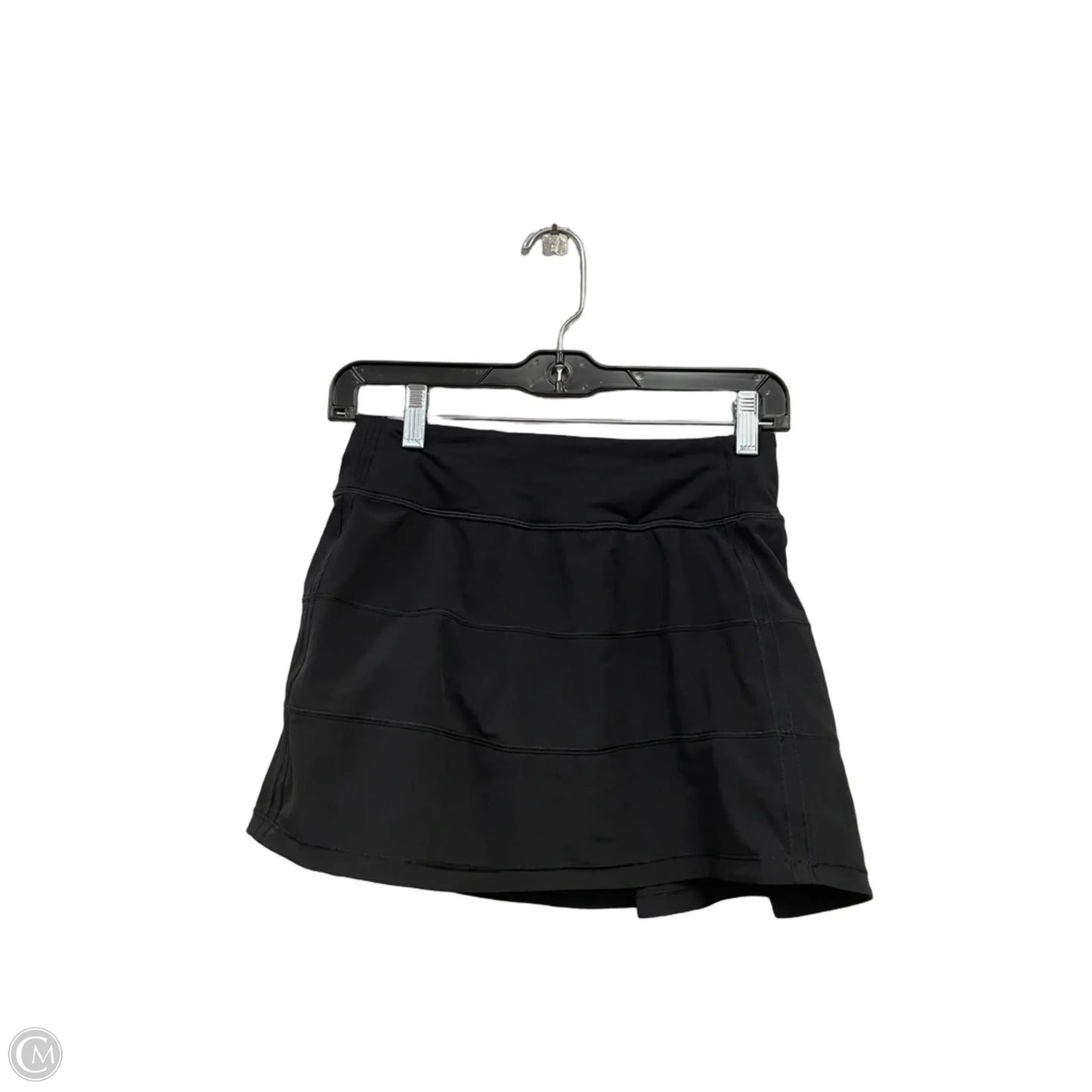 Athletic Skort By Lululemon In Black, Size: 2