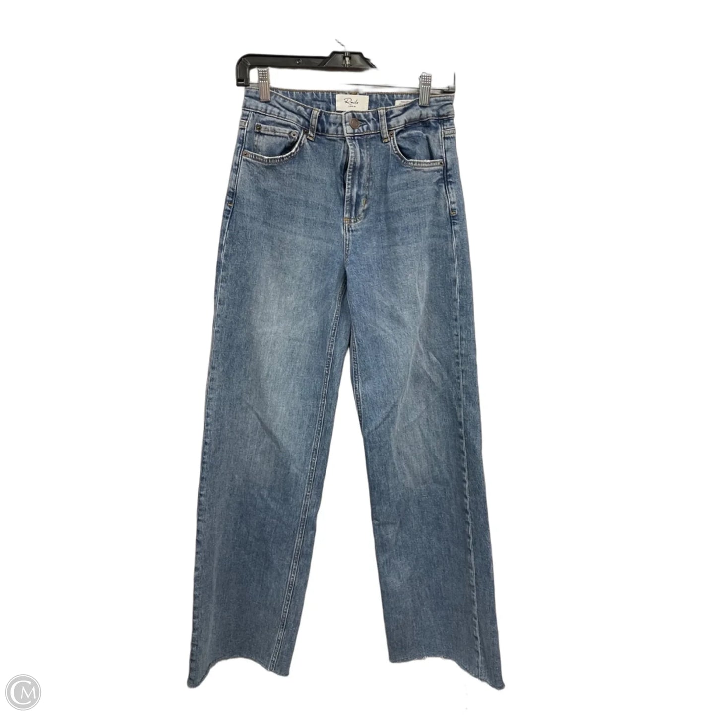 Jeans Wide Leg By Rails In Blue Denim, Size: 2