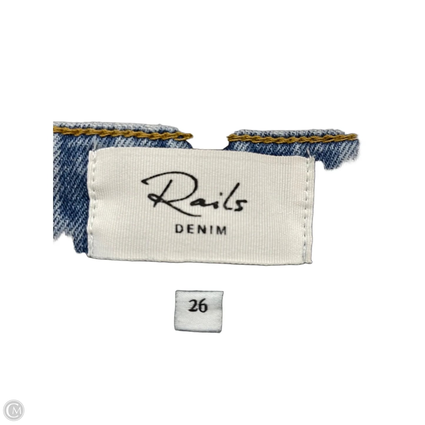 Jeans Wide Leg By Rails In Blue Denim, Size: 2