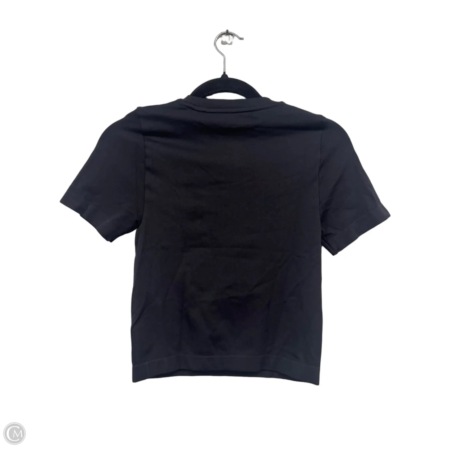 Top Short Sleeve Basic By A New Day In Black, Size: S