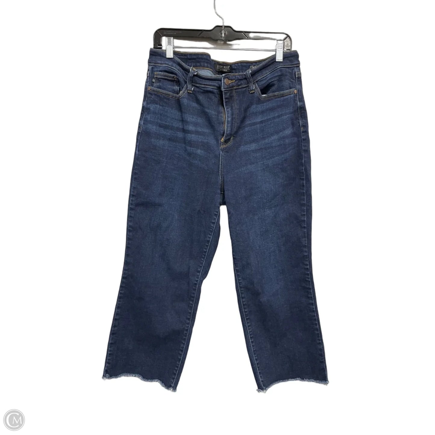 Jeans Wide Leg By Judy Blue In Blue Denim, Size: 14
