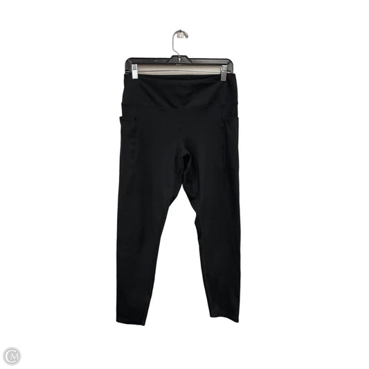 Athletic Leggings By Danskin In Black, Size: L