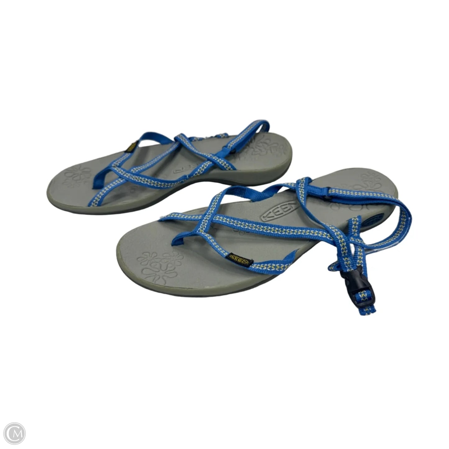 Sandals Flats By Keen In Blue, Size: 7.5