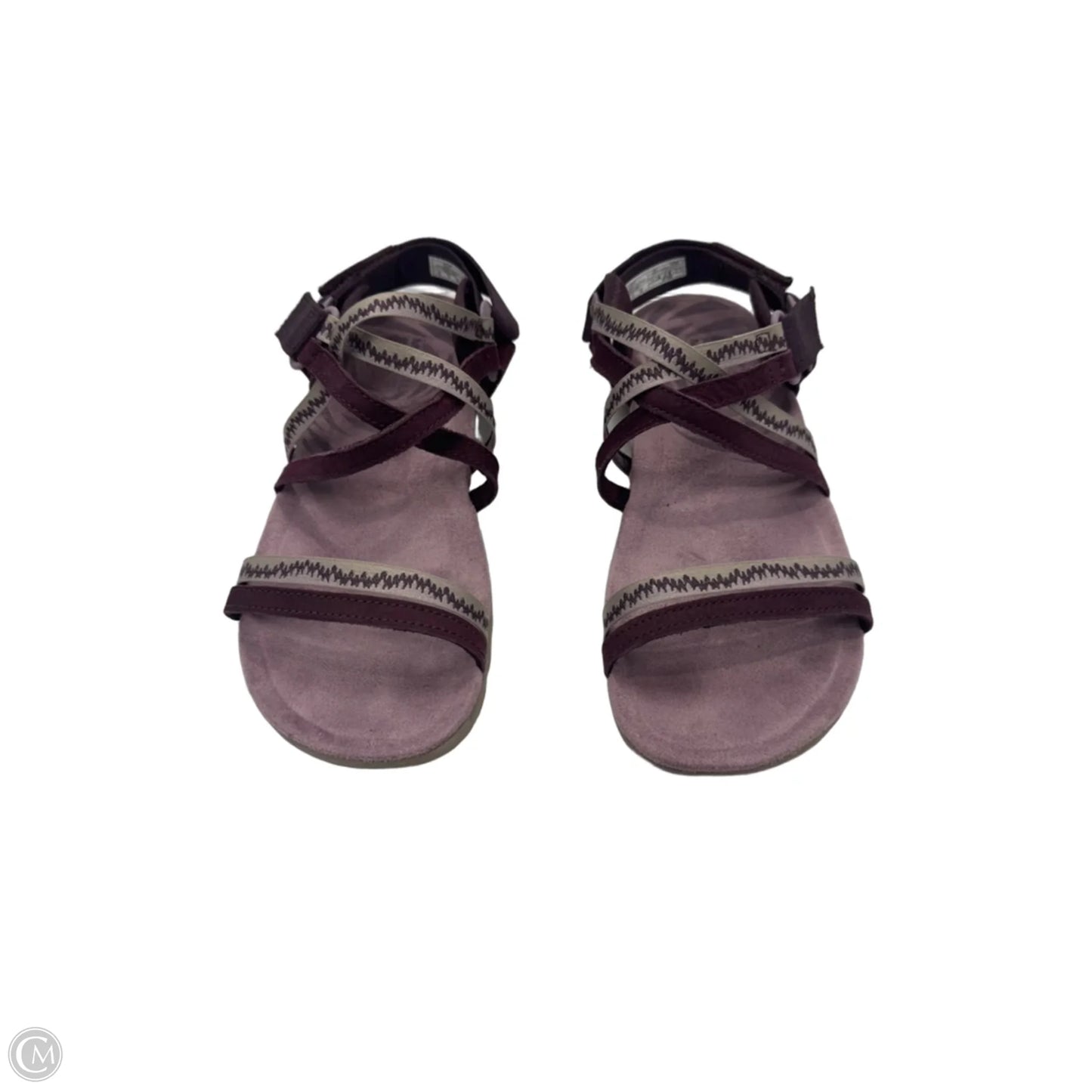 Sandals Flats By Merrell In Purple, Size: 7