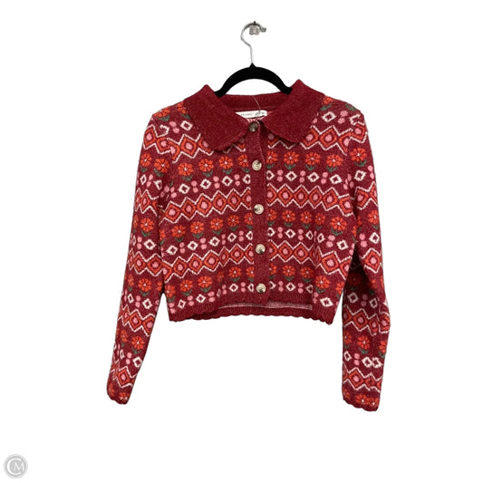 Sweater By Altard State In Pink & Red, Size: Xxs