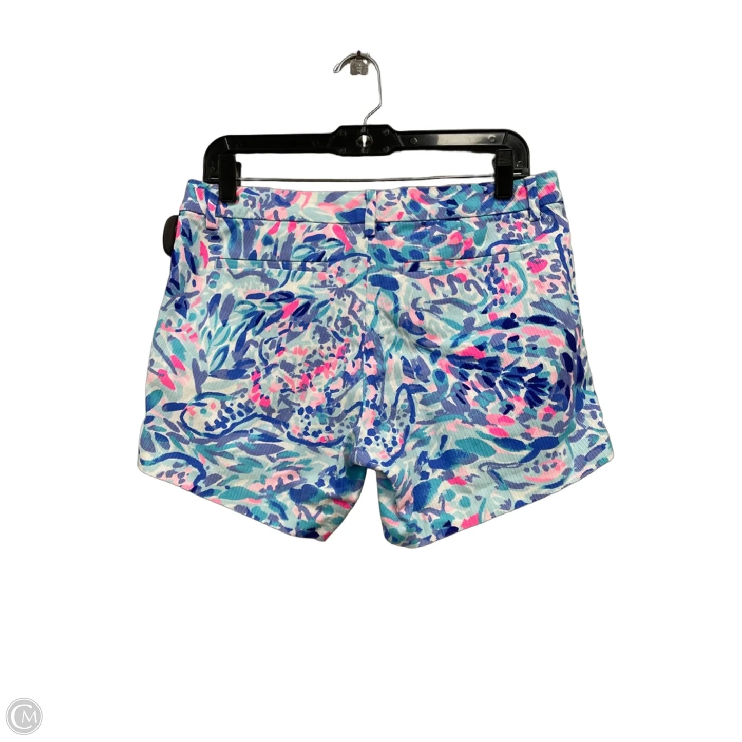 Shorts Designer By Lilly Pulitzer In Blue & Pink, Size: 4