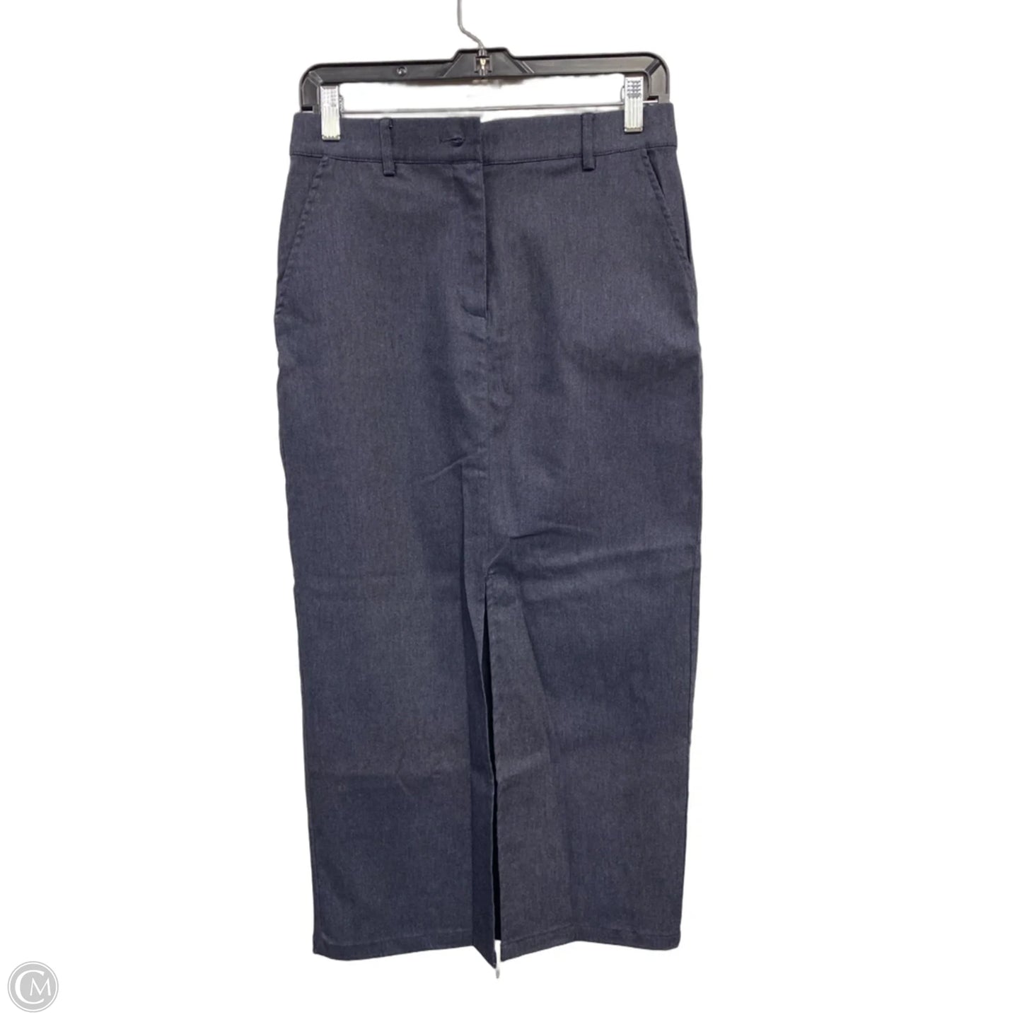 Skirt Maxi By Nicole Miller In Blue, Size: S